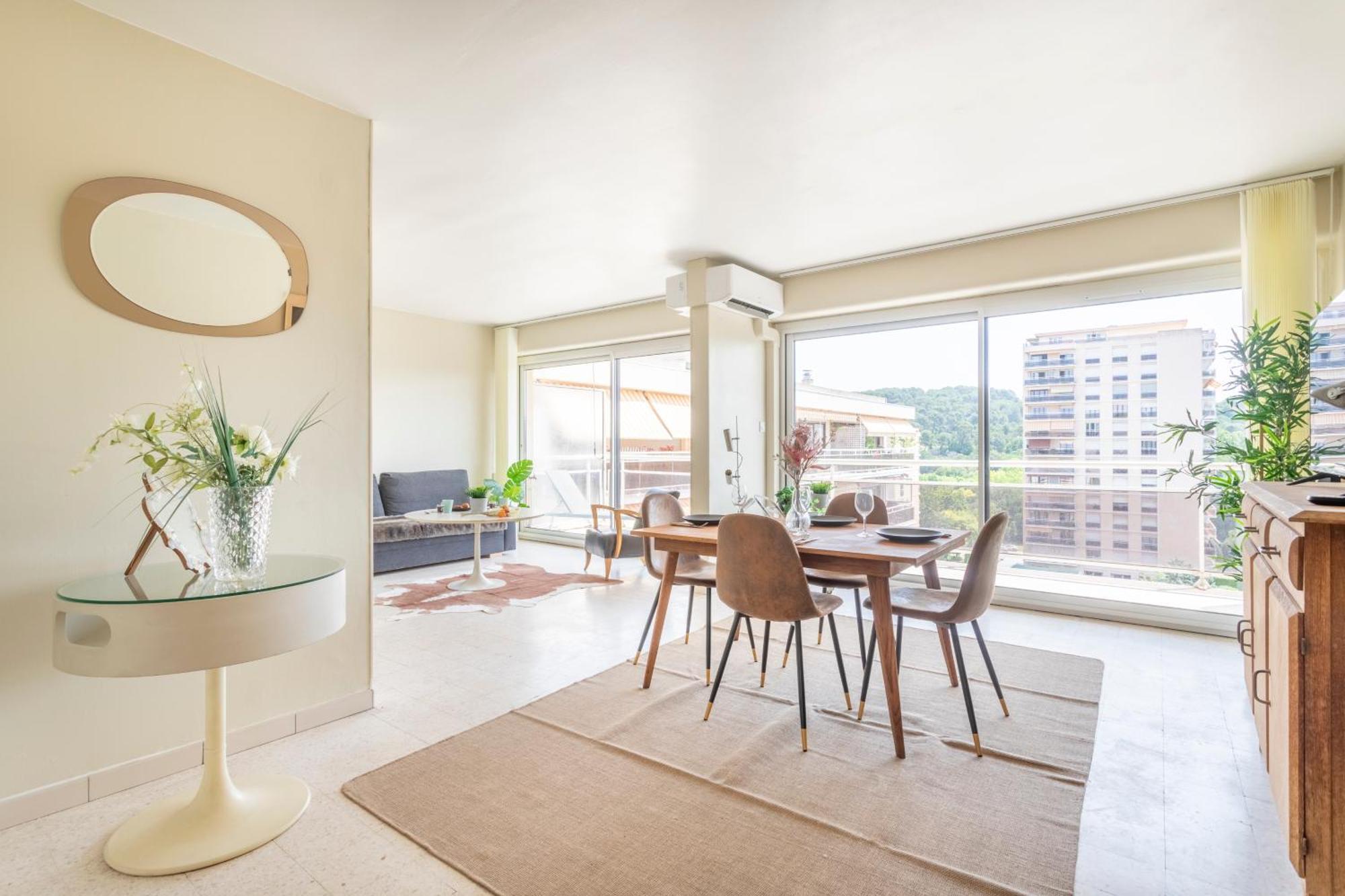 Grand T2 Lumineux Et Climatise Avec Balcon Apartment Aix-en-Provence Ngoại thất bức ảnh