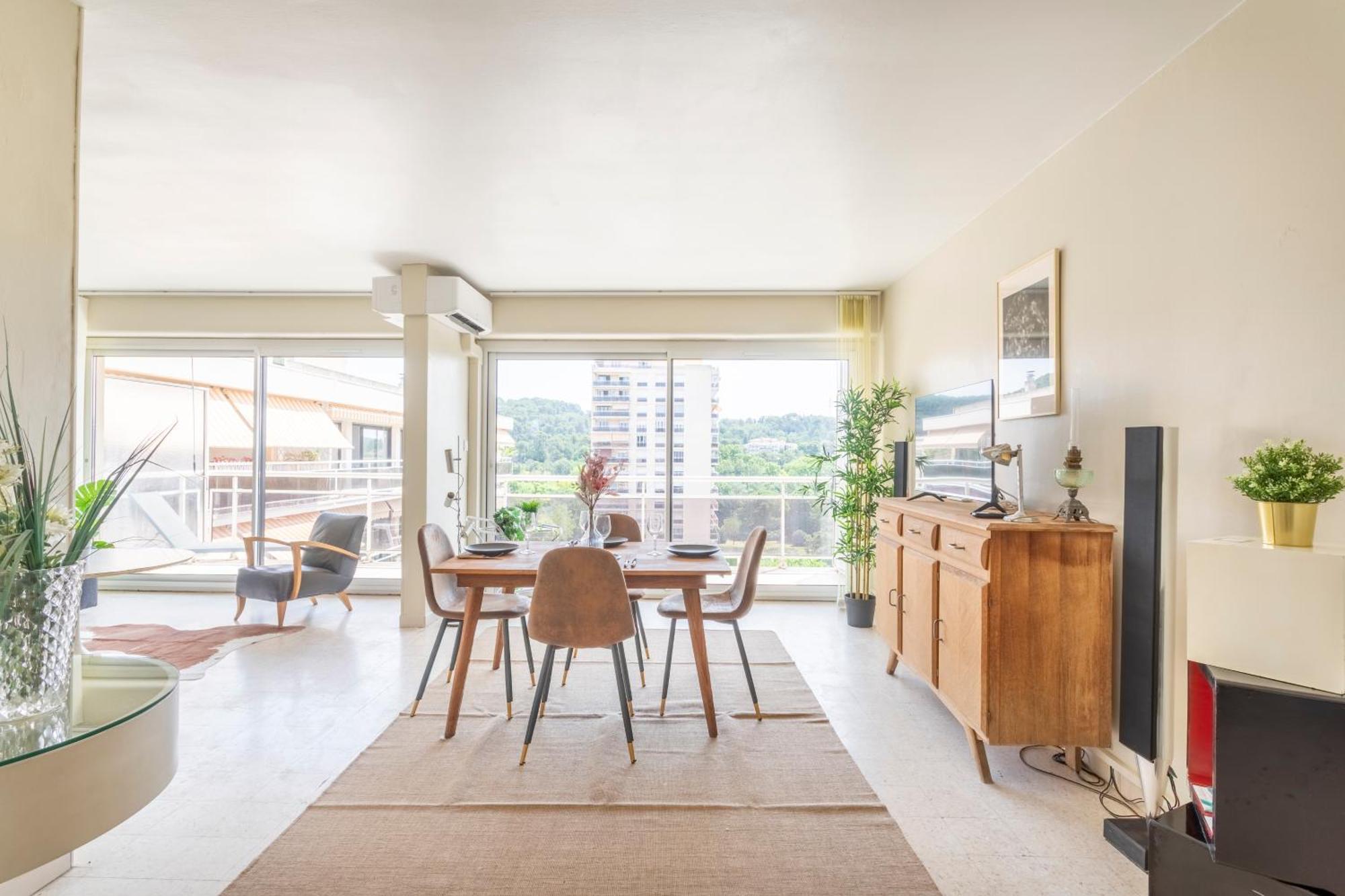 Grand T2 Lumineux Et Climatise Avec Balcon Apartment Aix-en-Provence Ngoại thất bức ảnh