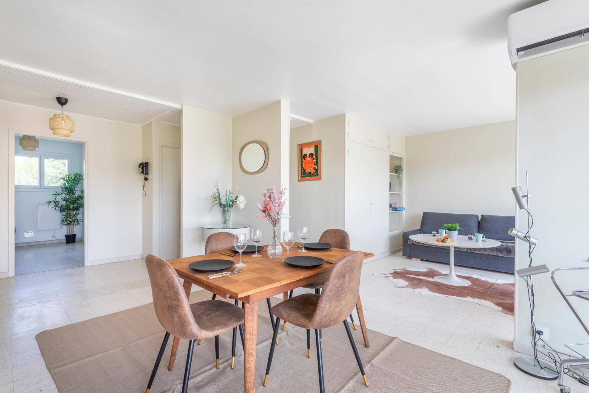 Grand T2 Lumineux Et Climatise Avec Balcon Apartment Aix-en-Provence Ngoại thất bức ảnh